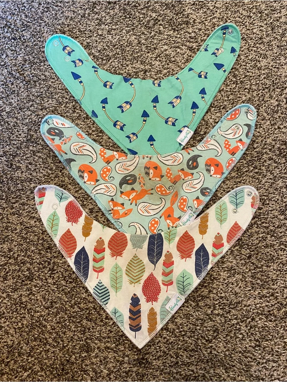 12 Miscellaneous bibs/bandana bundle